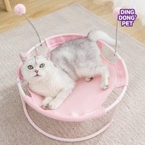 딩동펫 고양이 스프링볼 메쉬해먹, 스프링볼 메쉬 해먹 민트