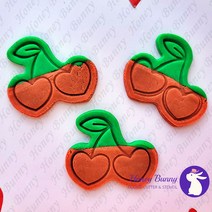 하트 체리 쿠키커터 / 악어쿠키커터 / 홈 베이킹 / 커피 클레이 / 수제쿠키만들기, (B) 6.4 x 5.5 cm