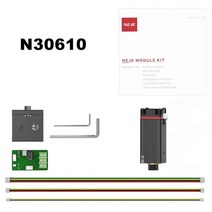 이니셜 마킹기 레이저 레이져 각 조각기 소형 NEJE 40W 50W 모듈 키트 절단 조각 헤드 450nm 블루 라이트 TTL PWM 변조 DIY 창조용, 07 N30610 Laser