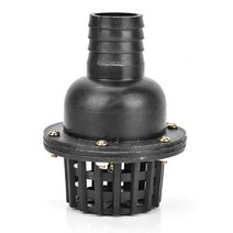 풋 밸브 5.1cm(2인치) 관개 펌프 체크 Pvc 5.1cm(2인치) 워터 블랙 PVC 저압 플랫 유체 기계용(603)