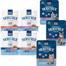 동원 뉴트리플랜 모이스트루 80g x 24개 고양이 주식 간식 파우치 7종 골라담기 모음, 주식 시니어 80g x 12개, 주식 키튼 80g x 12개
