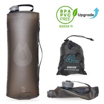 워터 컨테이너 물통 4L, Grey, Grey