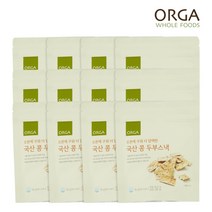 [올가] ORGA 구운 두부스낵(65g) x 12봉, 구운 두부스낵[65g] x 12봉