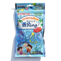 KC인증 킨쵸 카오링 모기팔찌 모기밴드, 240개입, 블루과일향