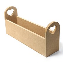 긴 하트 바구니 반제품 42cm M-03-048