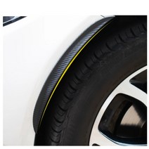 피트인 카본 휀다몰딩 차량용 보호 공용 가드 립댐 가니쉬 펜더 컵윙 카나드윙 오버휀다, 카본휀다몰딩(XL)