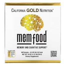 캘리포니아 골드 뉴트리션 보조제 60팩, 60개
