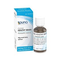 종합비타민 Guna Healthy Brain Natural Homeopathic Support for Mental Fatigue Concentration Memory and