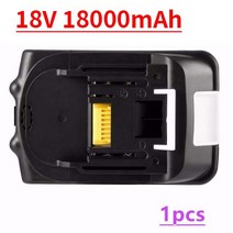 마키다 호환 배터리 18v 18000mah lxt bl1860b bl1860 bl1850, 하얀
