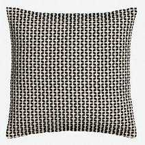 이케아 쿠션커버 베이지/블랙 50x50cm 소파 허리 의자 등받이 카바 속쿠션제외