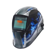 전자용접면 자동차광 캡 넓은 렌즈 보호면 후드 헬멧, A7 디지털 디스플레이 오렌지