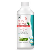 [두리농산] 펫슬림 다이어트 알로에겔 베라250 1Lx1병, 상세 설명 참조, 상세 설명 참조
