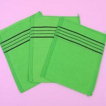 옛날 목욕탕 때밀이 때 수건 이태일 타올 3p 목욕 때장갑 샤워 바스 타월 피부 바디 각질 노폐물 제거 사각 수건 글러브 시원한 떼밀이 필링 스크럽 도구