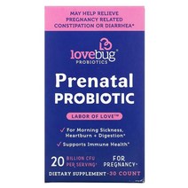 LoveBug 러브버그 프레나탈 프로바이오틱스 200억 CFU Prenatal Probiotic 30정