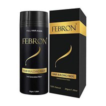새치커버틴트 스틱 컨실러 쿠션 흑채 FEBRON 모발 섬유 가늘어지는 모발용 DARK BROWN 여성용 남성용 헤어 파우더 볼류마이징 기반 감지 불가 내츄럴 대머리 필러 30 그램, 10그램, 2_검은 색
