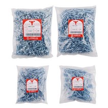 봉)볼트 이도피스 둥근머리 5 32x2인치 300개철물 공구 경첩 꺽쇠