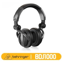 Behringer 베링거 스튜디오 모니터 헤드폰 BDJ1000 스튜디오급 폴더블 모니터 헤드폰