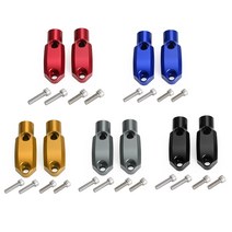 마스터 실린더 클램프 미러 마운트 bmw r1200gs r1250gs adv r1200r r1250r r9t, 빨간색