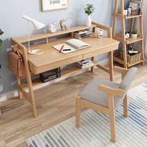 공간녹백 학생 공부 컴퓨터 원목 책상 1200, 원목책상 단품