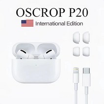 OSCROP P 시리즈 프리미엄 무선 블루투스 이어폰, P20