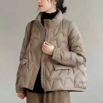 여성 경량 패딩 빅사이즈 점퍼 아우터 하늘비즈 A11 U369I357