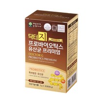 닥터지 지근억 비피더스 프리미엄 유산균 프로바이오틱스 락토바실러스 에시도필러스, 1박스, 30포