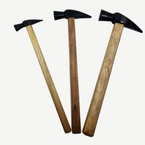 1개 유리용 망치 작은 못 망치 유리깨는 망치 나무손잡이 다용도, 중