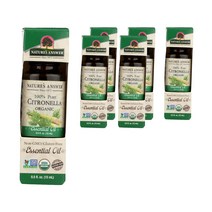 네이쳐스앤서 퓨어 시트로넬라 에센셜 오일, 15ml, 6개