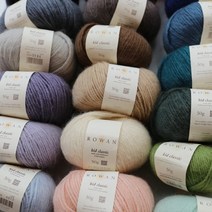 로완 키드클래식 (Rowan kid classic) 로완실 영국수입실 울실 모헤어실 부드러운실 손뜨개질실 겨울털실 목도리 장갑 가디건 스웨터 뜨개실, 921 ARTIC