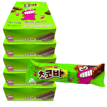 짱구 21곡 초코바, 5개, 225g