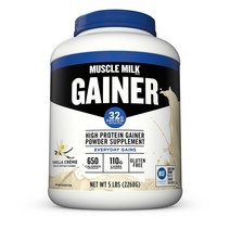 Muscle Milk Gainer 근육빵빵 단백질 파우더 바닐라 크림-2.27kg
