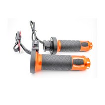 바이크 핸들 열선그립 2단 히팅그립 온도조절 22mm, 골드