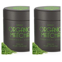 Super Self Matcha Green Tea Powder Ceremonial Grade 슈퍼셀프 마차 그린티 파우더 50g 2팩