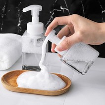 라이프팩토리 다용도 거품제조용기 리필용 클렌징 버블메이커 샴푸 바디워시 핸드워시 거품기, 400ml