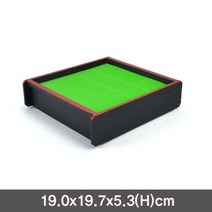 모밀을 모밀답게 해주는 정사각 모밀판세트 소바판, 1개, 블랙