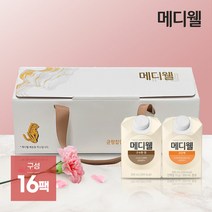 [KT알파쇼핑]메디웰 선물세트 고단백8팩+구수한맛8팩 (총16팩)