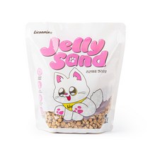리쿤이네 젤리모래 2L x 2개 고양이 화장실 탈취 항균 흡수형 먼지없는 모래, 젤리모래 2L x 4개