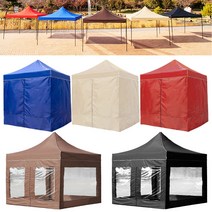 드림천막 캐노피 천막 3X3 골조+지붕 벽면 풀세트 바람막이 야외 실내 포장마차 테라스 옥상 그늘막 텐트 행사용, DZ투명풀3X3 블루