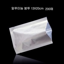 협력 은은한 광택 비접착식 알루미늄 봉투 13X20cm 200매 은박봉투 은박봉지 은박비닐봉투 알루미늄봉투 은박지봉투 은박지포장지 커피, 메탈, 1, 1