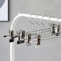 아트박스/홈앤하우스 멀티코팅 집게바지걸이 20P, 다크그레이