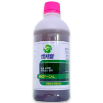 2년 발효 천연효소 블루베리 고추 칼슘영양제 식물영양제 엠자칼 500ml, 단품