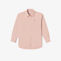 라코스테 셔츠 코튼 릴렉스핏 핑크 여성 CF154E-52N Z2B