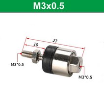 플로팅 조인트공압 실린더 액세서리 플로트 볼 밸브 조인트 FD M3/M4/M5/M6/M8/M10/M12/M16/M18/M20, 01 M3X0.5