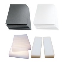 PE폼 두께별 주문재단, 40T 검정, 10X10cm 200장