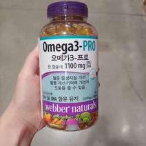 웨버네추럴 오메가3 프로, 180캡슐, 1390mg