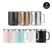 시둥마켓 +[시둥마켓]+_ 음료잔 급식컵 아이스크림잔 아포카토잔 텀블러 가정용커피잔 음료컵, 캐리보틀 스탠다드 머그 360ml 뚜껑스텐컵12o, 코퍼