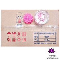 연꽃초 30개 1박스 - 화려함 아름다움 / 대량구매 도매