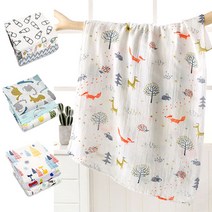 ++티앤북++스와들 유아속싸게 머슬린들 목욕타올 블랭킷 순면 싸개 면싸개 아기+++