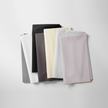 원단의 고수 면 20수 옥스포드 화이트&블랙 원단 16종 44인치, 오프화이트(A1404)