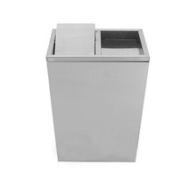 사각 재떨이 휴지통 40L (250X250X680), 모래뱅뱅이 스텐휴지통 (85L) 500X250X680